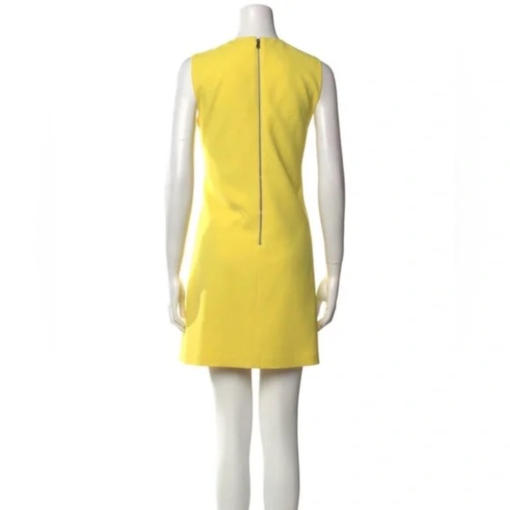 Alice + Olivia Coley Yellow Mini Dress - Picture 3 of 6